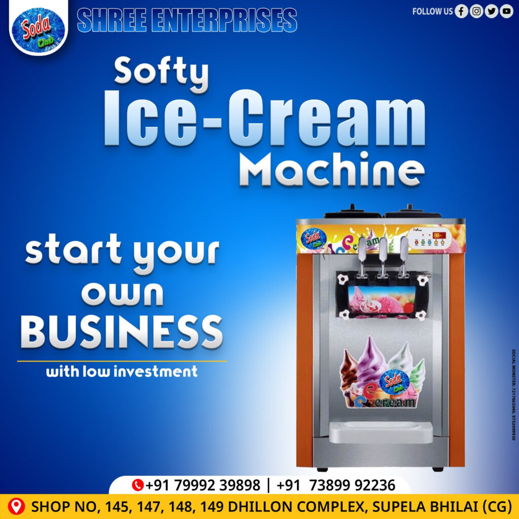 Softy Ice Cream Machine Manufacturers in India