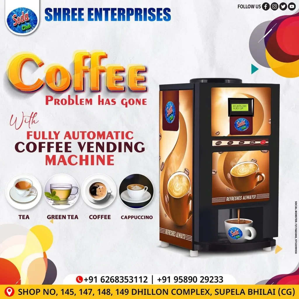 Coffee Machine Manufacturer in Bhopal Madhya Pradesh