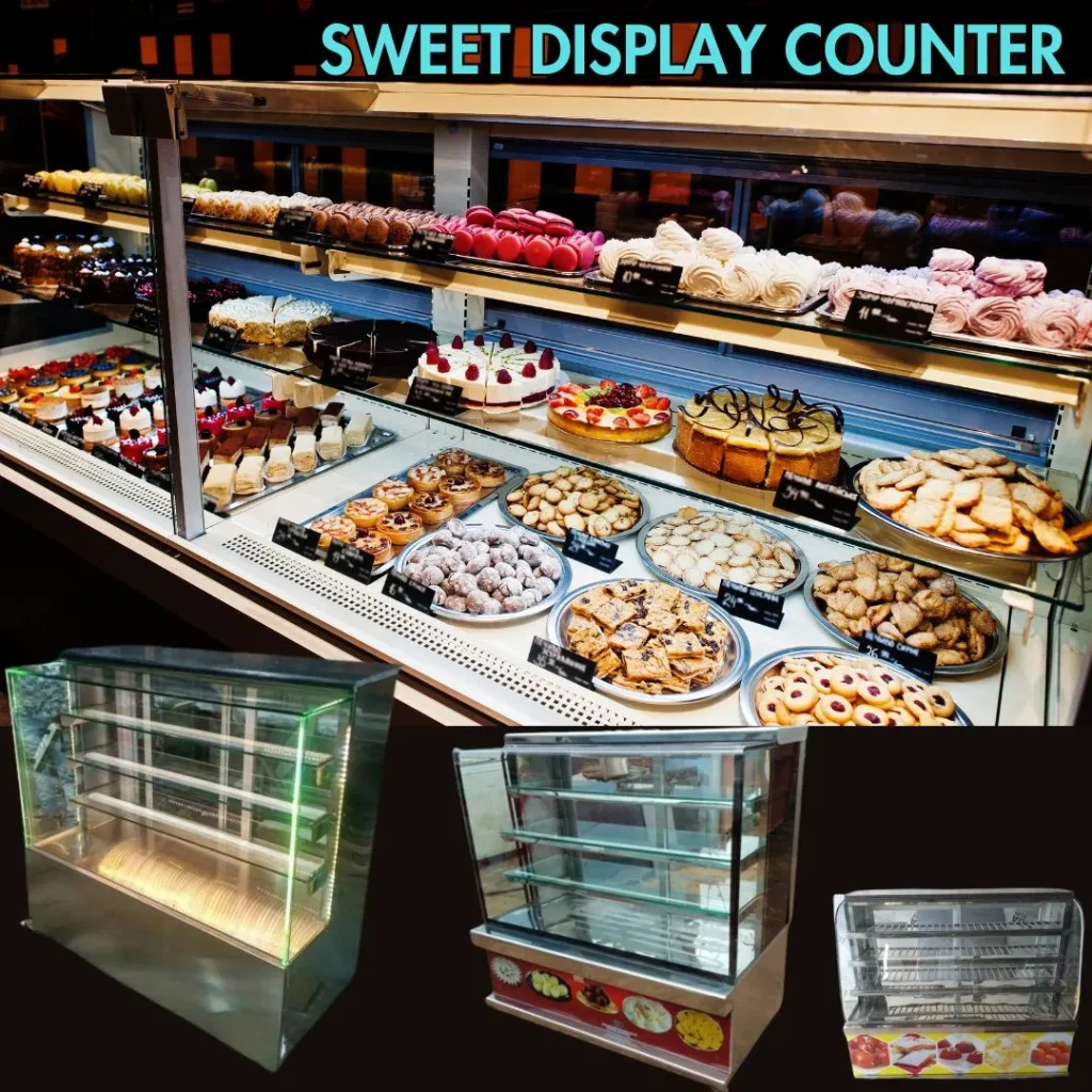 Sweet Display Counter Manufacturers in Chandigarh, Punjab