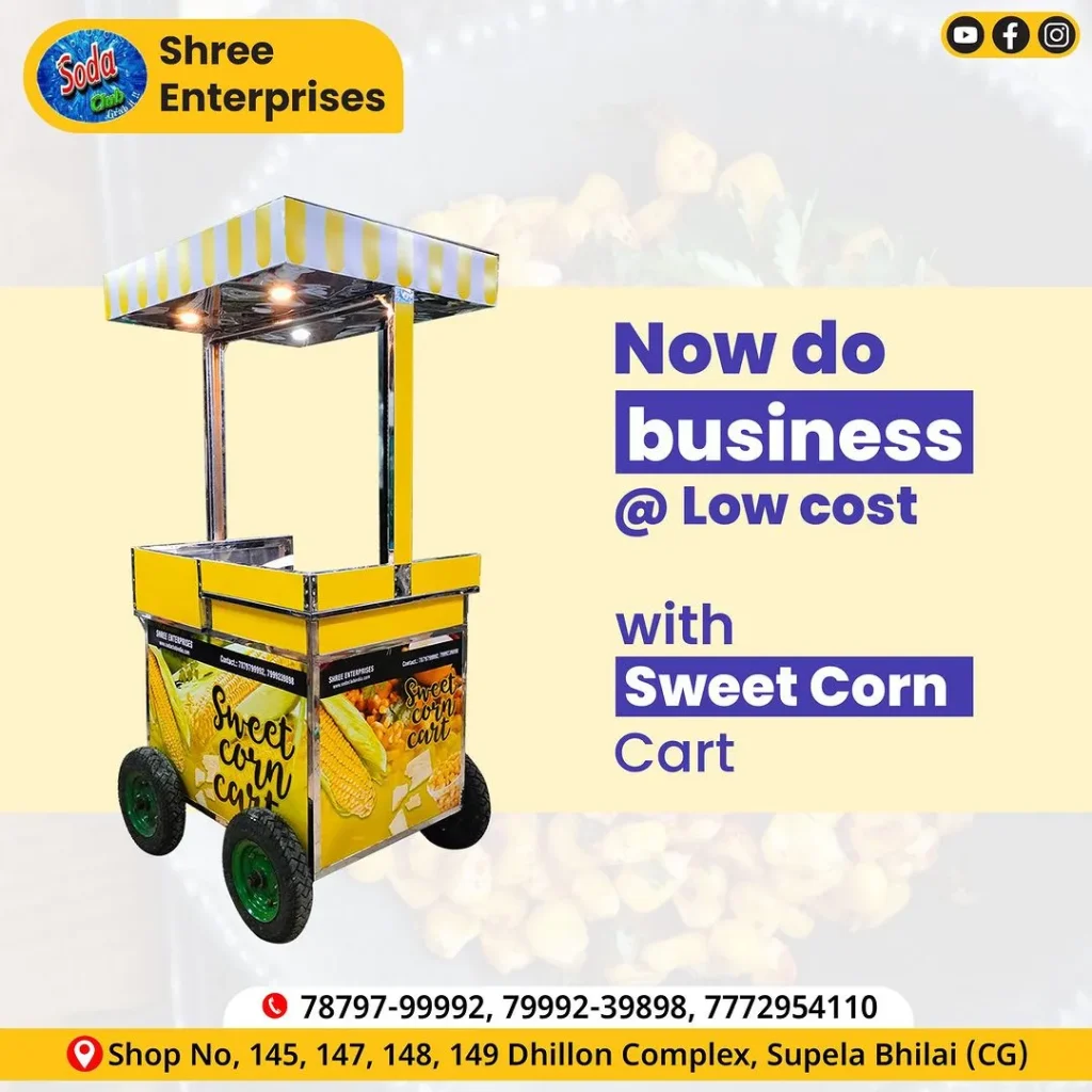 Sweet Corn Cart Manufacturers in Kathmandu, Nepal